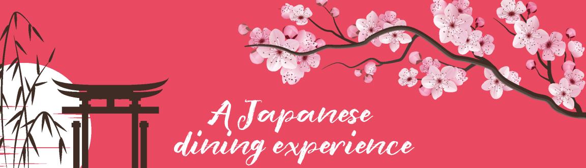 Japanese Inspired Dining Experience