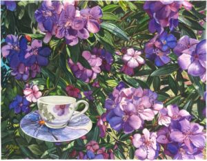 Tea Garden by Kevan Rigby