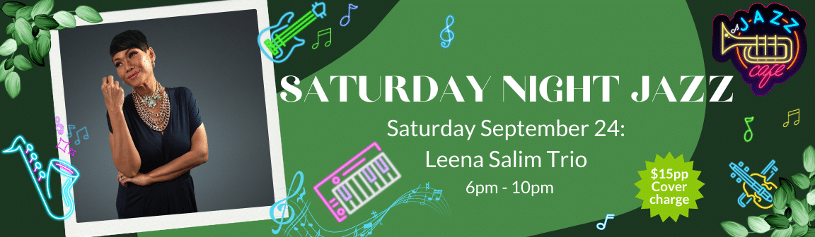 Saturday Night Jazz with Leena Salim Trio